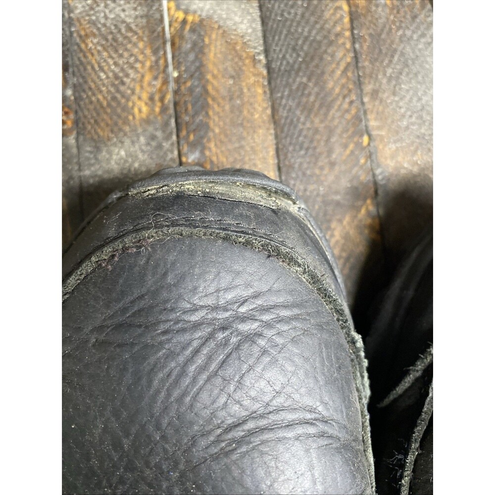 MerreLL Mens Sz 12 Comfort Slip On Loafer Black Leather - Picture 5 of 12